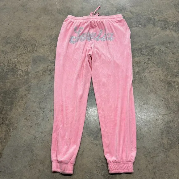 Pants Jumpsuits Sorella Boutique Pink Velour Sweats Poshmark